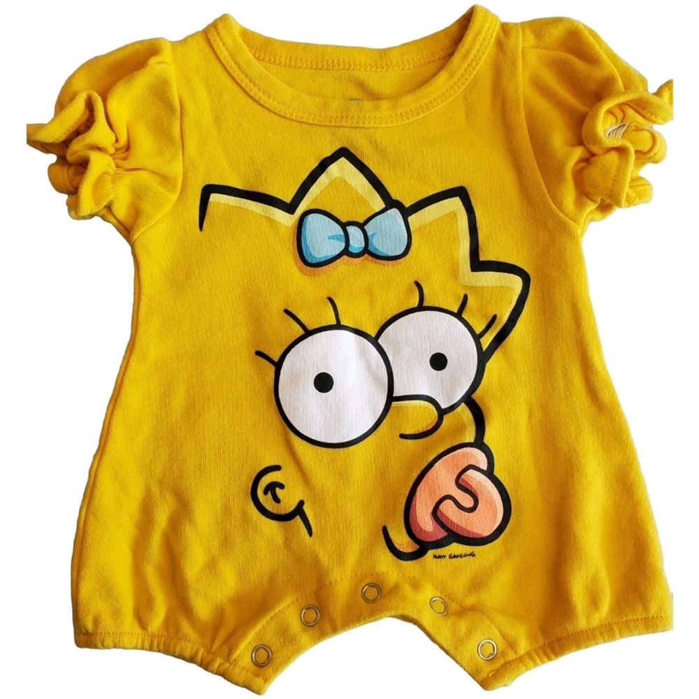 The Simpsons official baby onesie